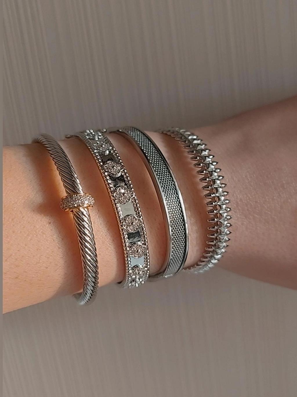 ÇELİK Taç Silver Kelepçe+i