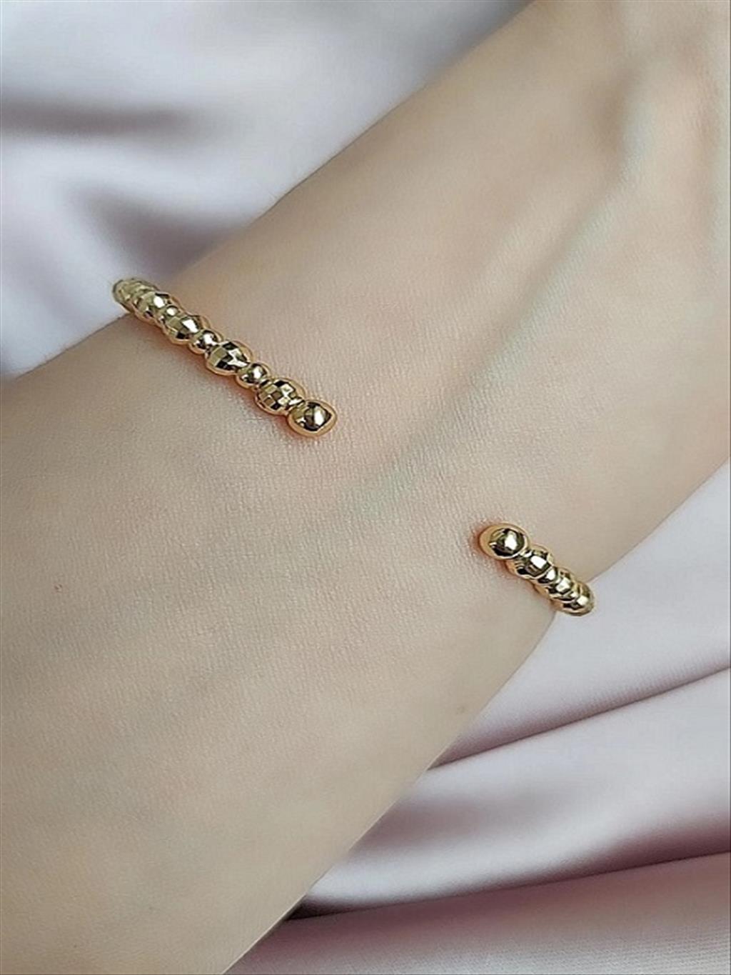 TASARIM ÖZEL SERİ Gold Göz Nazar Bileklik