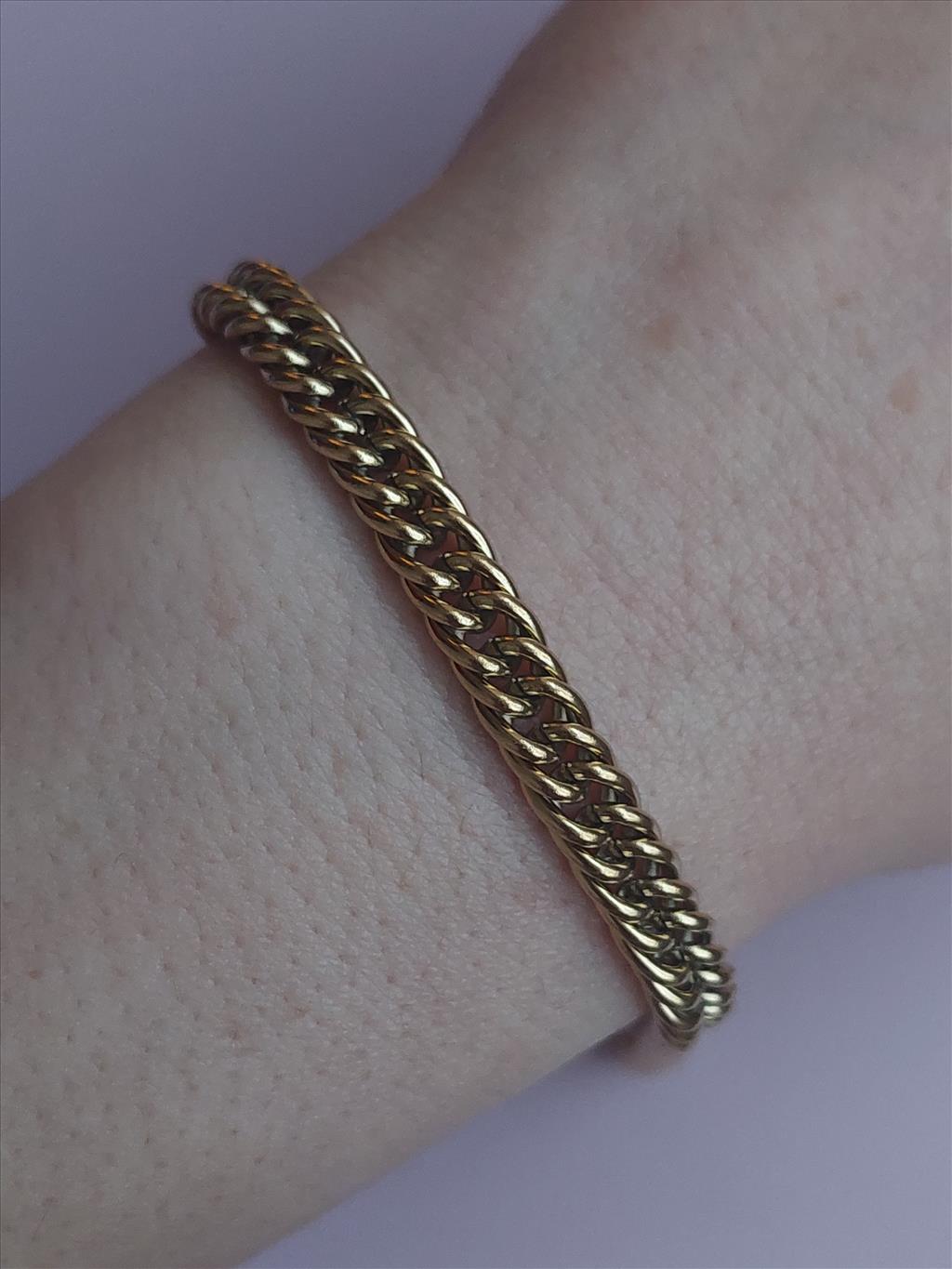 ÇELİK Örgü Silver Bileklik (16-20 cm)+i