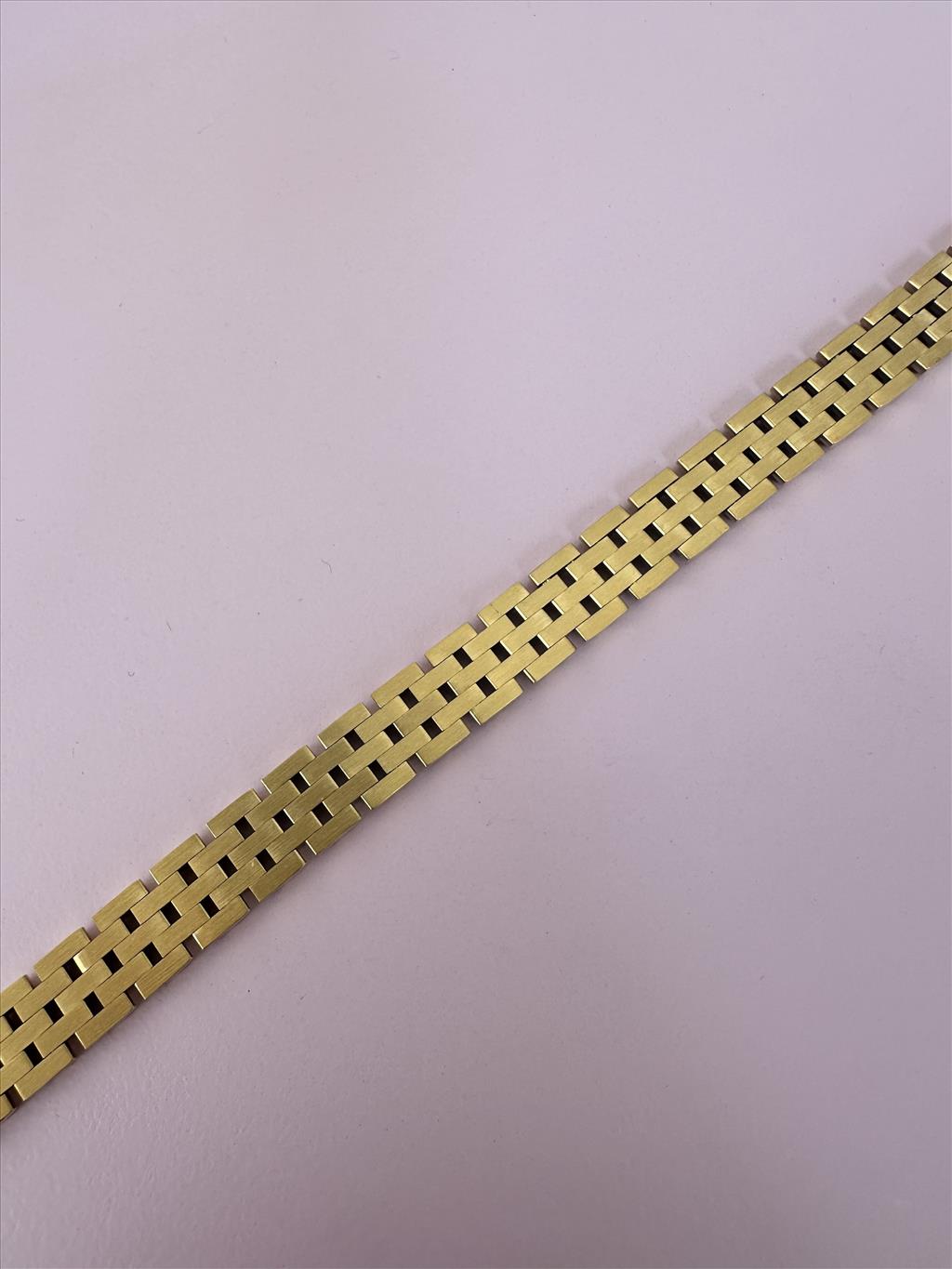 ÇELİK R Marka Model Gold Bileklik (19-20 cm)+i