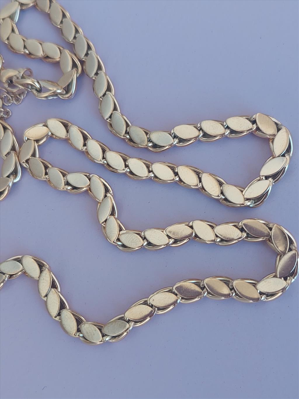 ÇELİK Arpa Gold Kolye (Kalınlık: 2 mm Uzunluk: 60-65 cm)+i