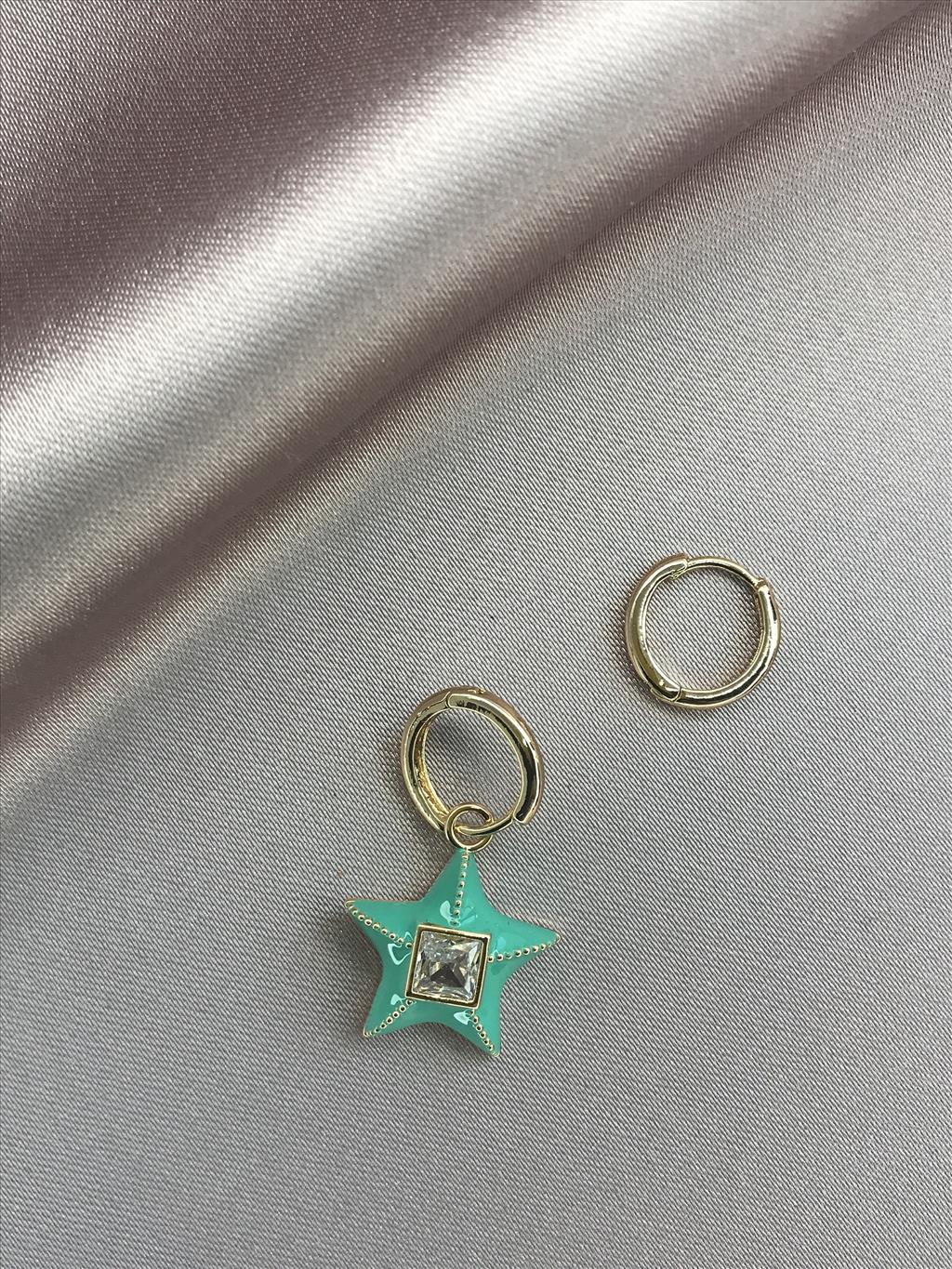 Green Star Küpe