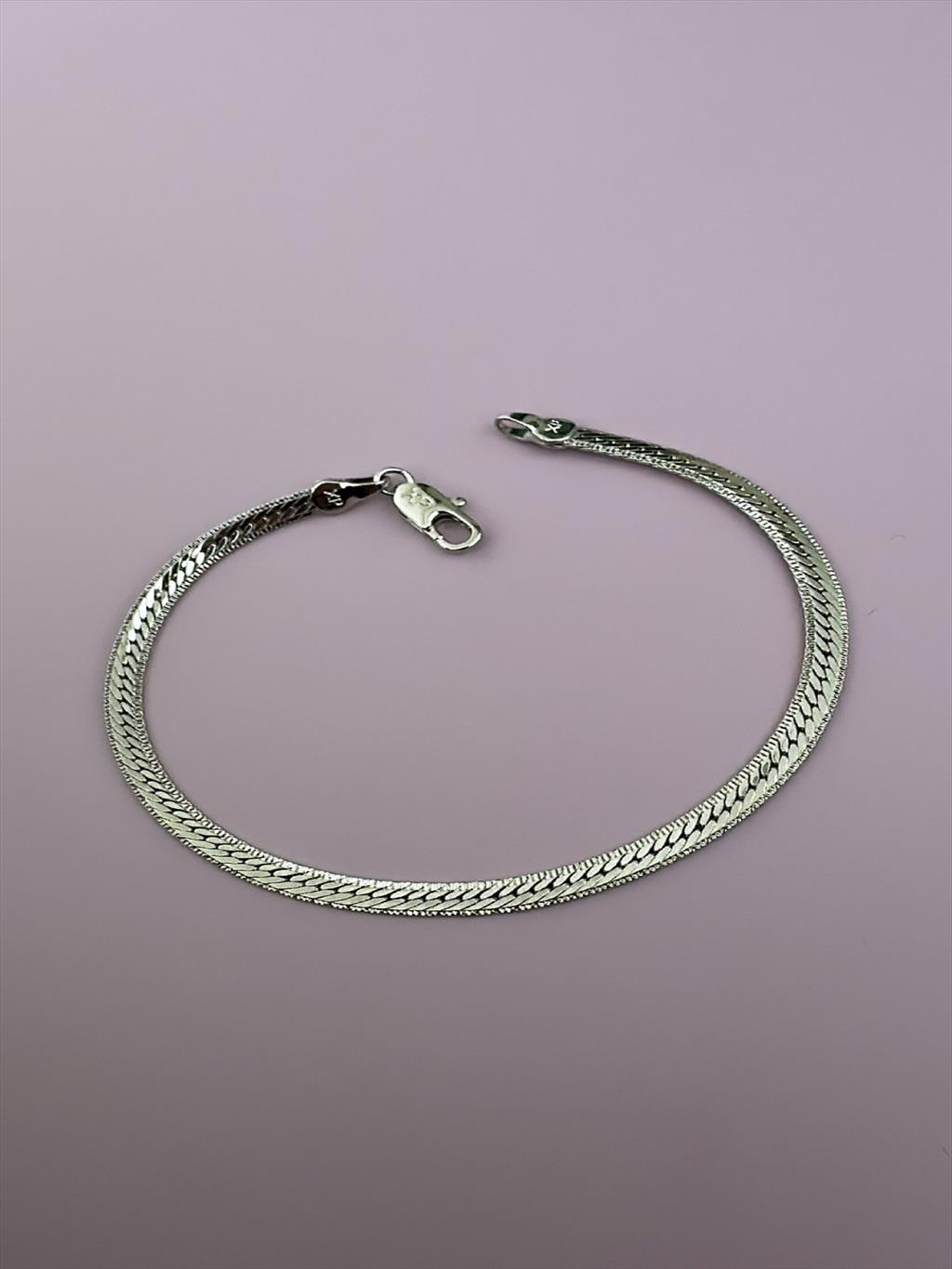 XUPİNG Small Knit Soft Silver Bileklik (19 cm)