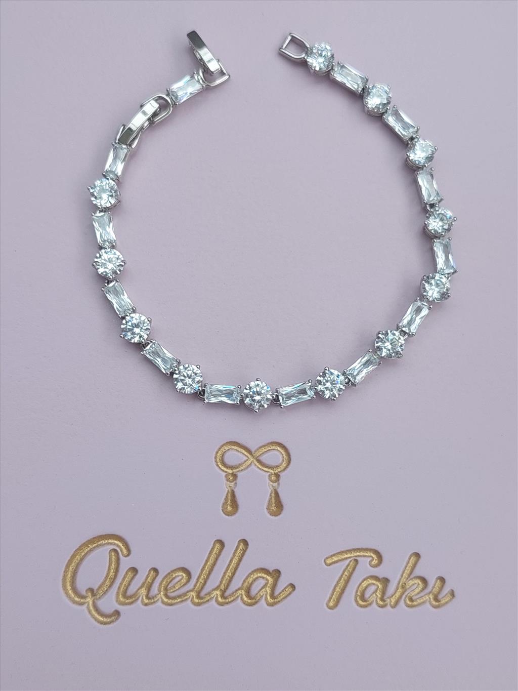 XUPİNG Shapes Silver Bileklik (Kalınlık: 5 mm / Uzunluk: 16-18 cm