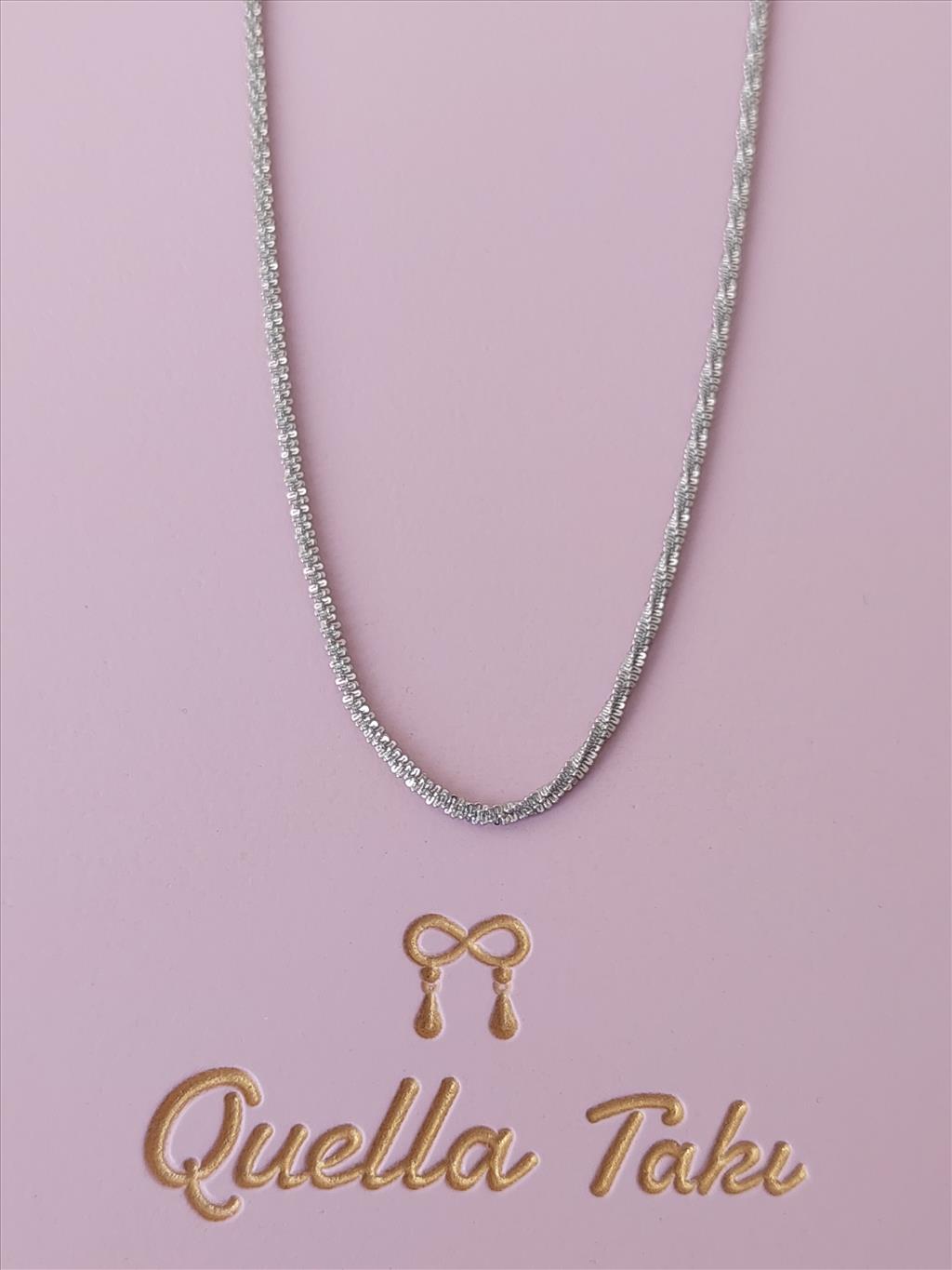 ÇELİK Uzun Işıl Silver Kolye (60+5 cm)