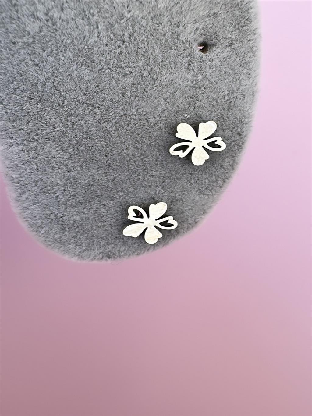 ÇELİK Çiçek Silver Küpe