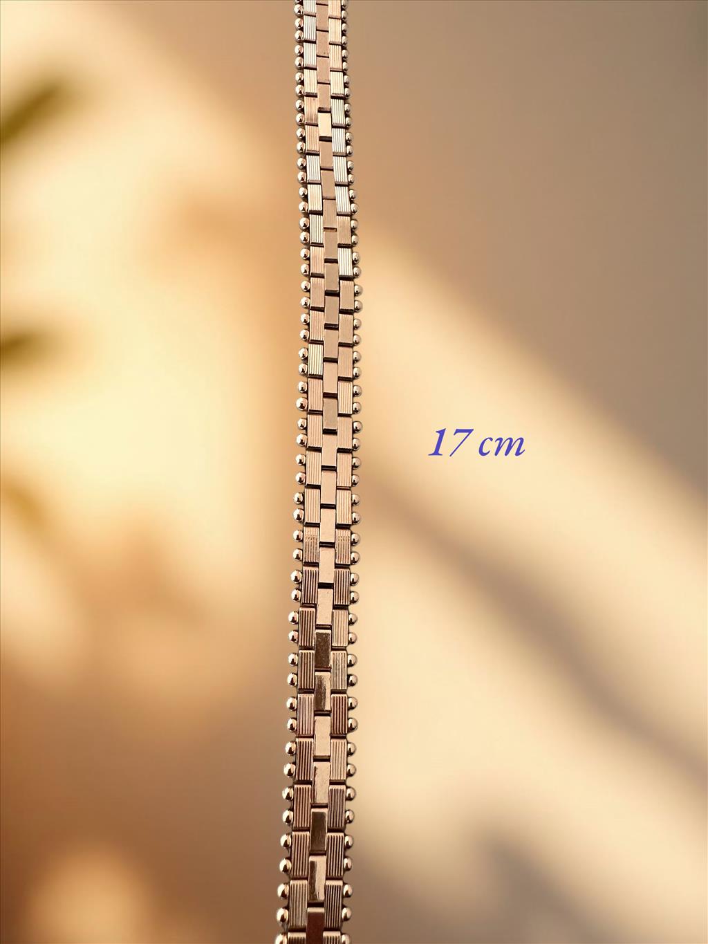 XUPİNG HASIR GÖRÜNÜMLÜ SOFT ROSE-GOLD BİLEKLİK+i