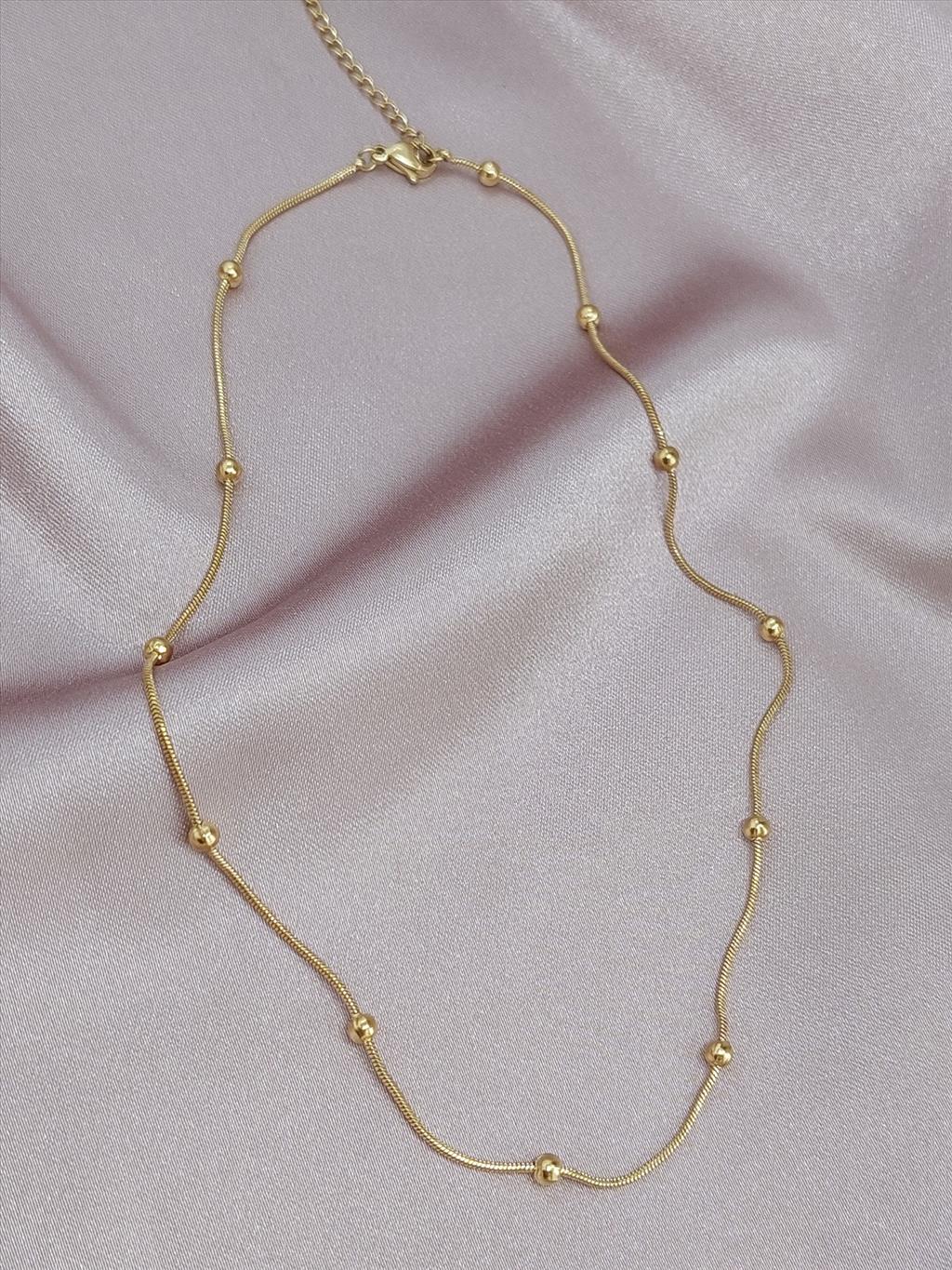 ÇELİK Topçuk GOLD Kolye+i