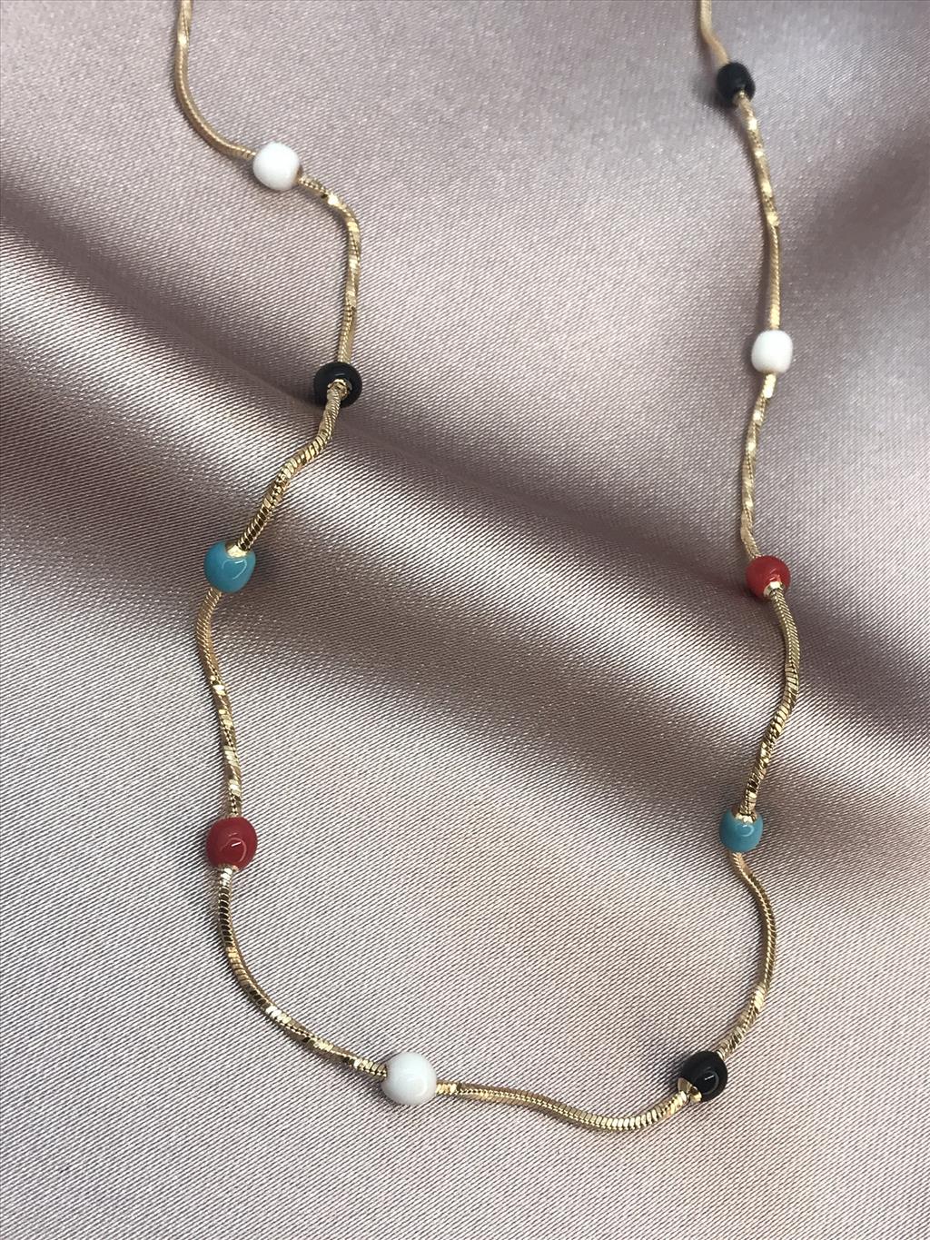 XUPİNG Beads Sof Gold Kolye