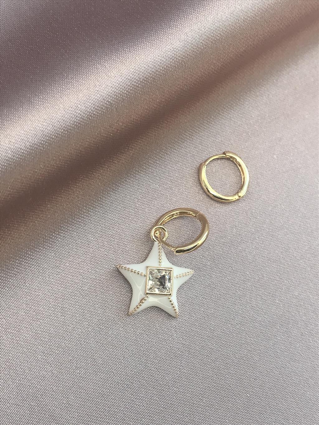 White Star Küpe