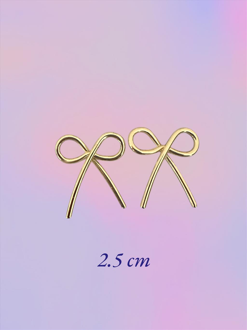ÖZEL SERİ Kurdele Gold Küpe+i