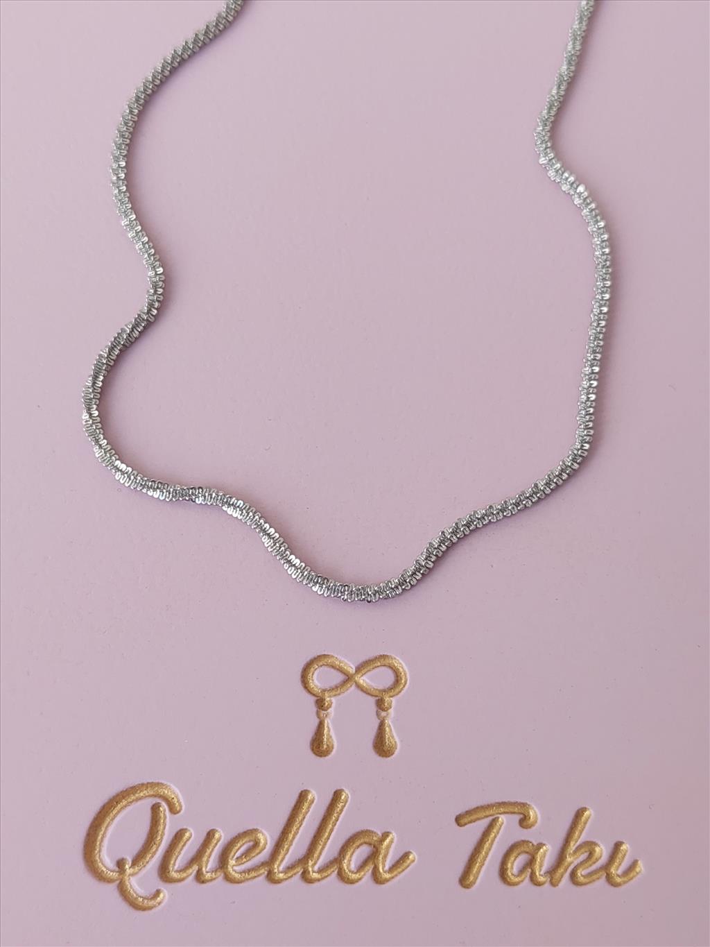 ÇELİK Uzun Işıl Silver Kolye (60+5 cm)+i